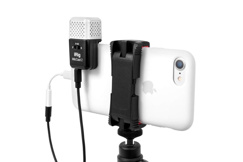 IK Multimedia ميكروفون صوتي صغير IK Multimedia iRig Mic Cast 2 مع تسجيل أمامي وخلفي وعام، للبودكاست والفيديو والبث والمزيد - متوافق مع آيفون وآيباد وأندرويد وجميع التطبيقات الشهيرة - Image 3